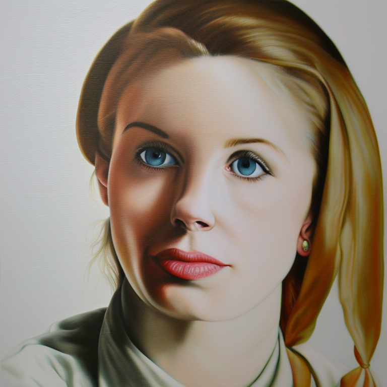 woman in Photorealism style