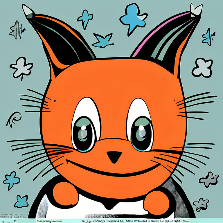 chat  in Cartoon style