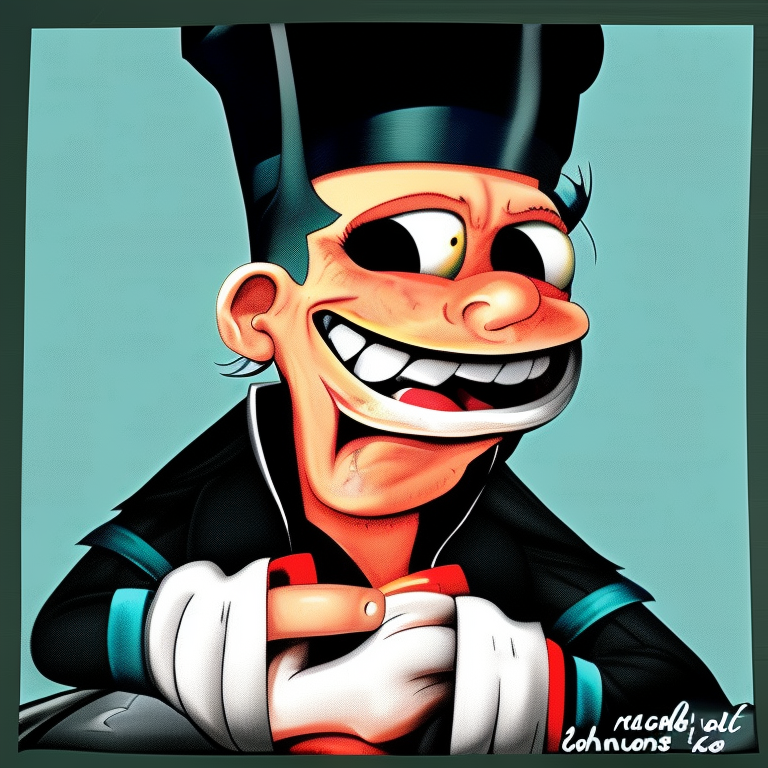 taboo in Cartoon style