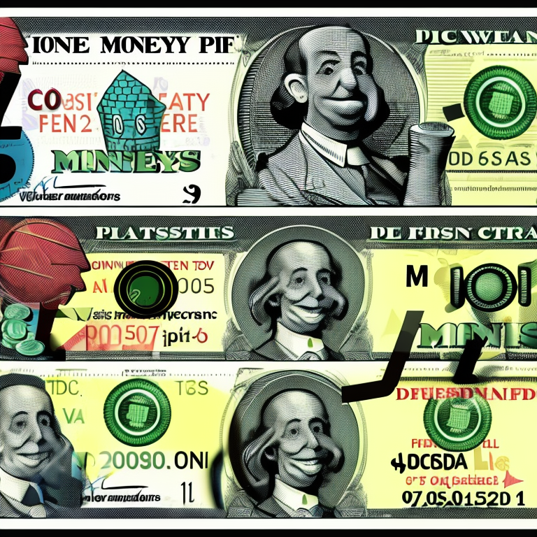 money in Cartoon style