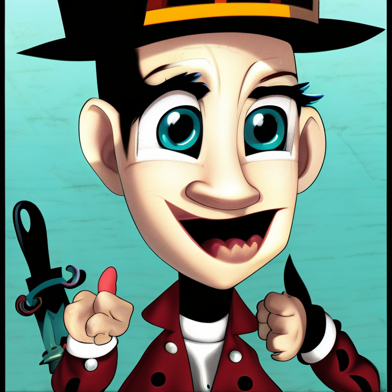 taboo in Cartoon style