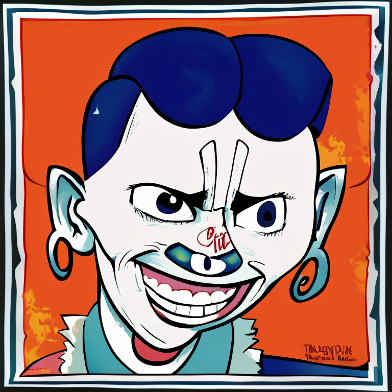 taboo in Cartoon style