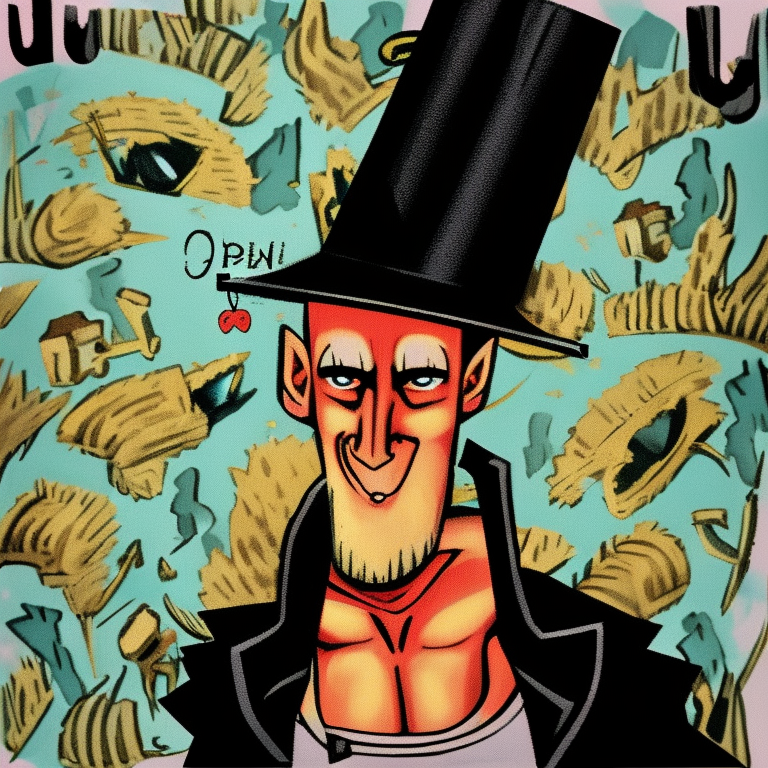 taboo in Cartoon style