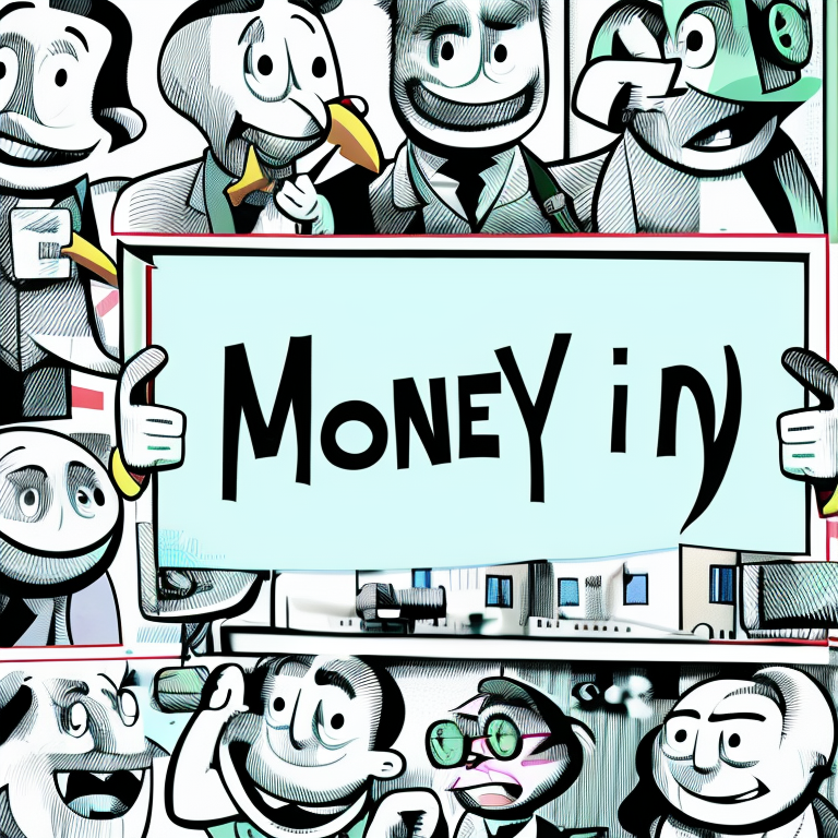 money in Cartoon style