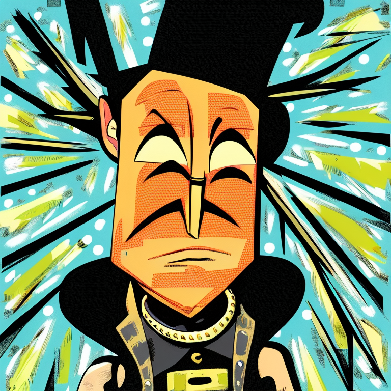 taboo in Cartoon style