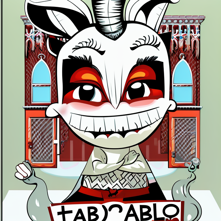 taboo in Cartoon style