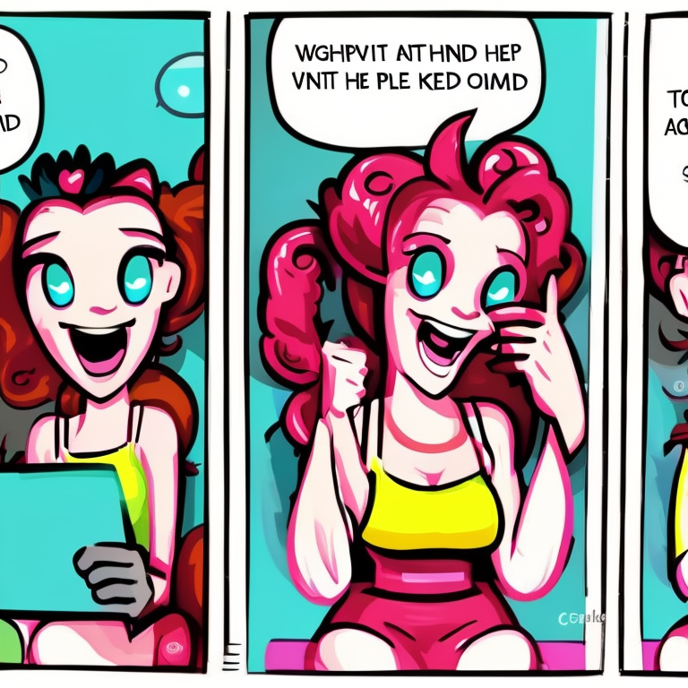 sexting chat in Cartoon style