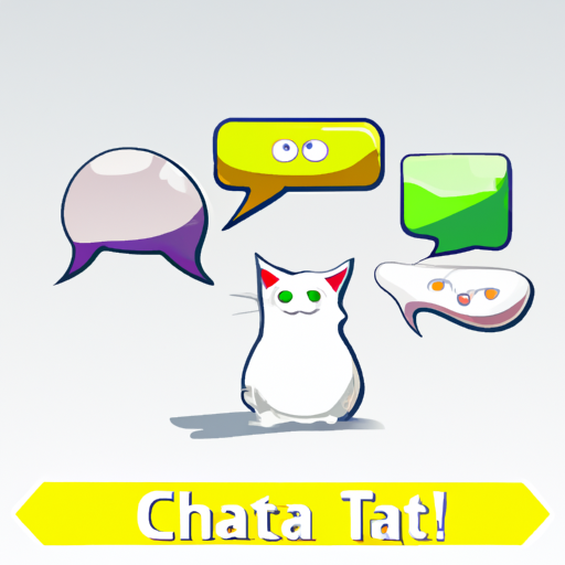 chat  in Cartoon style