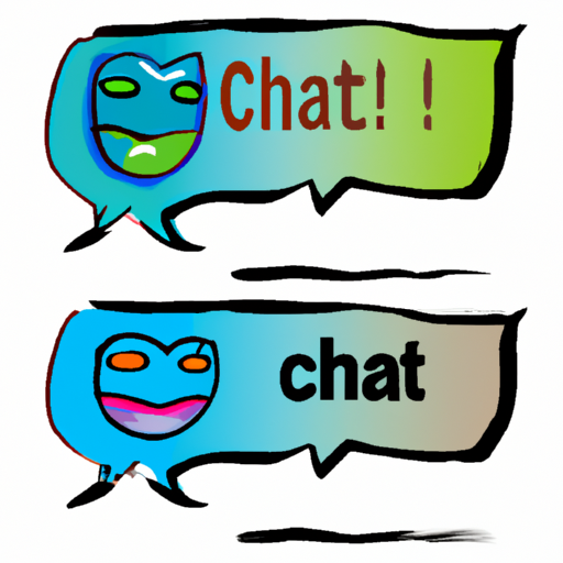 chat  in Cartoon style