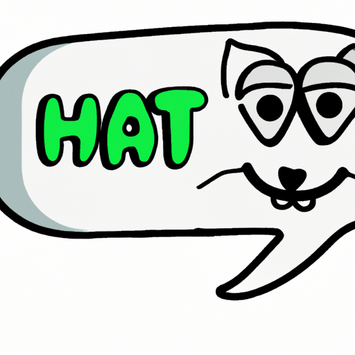 chat  in Cartoon style