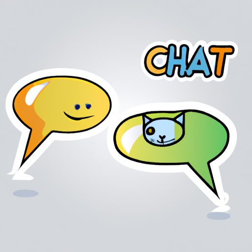 chat  in Cartoon style