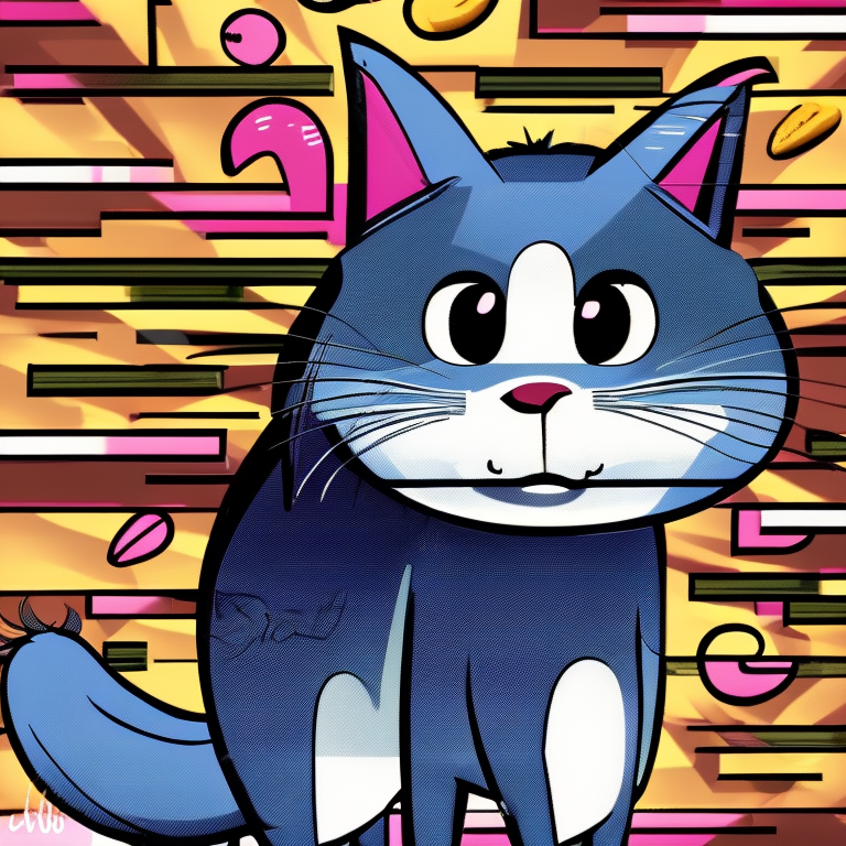 chat in Cartoon style