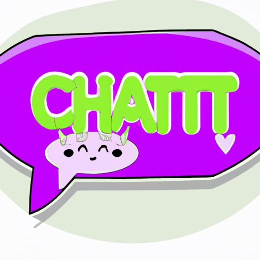 chat  in Cartoon style