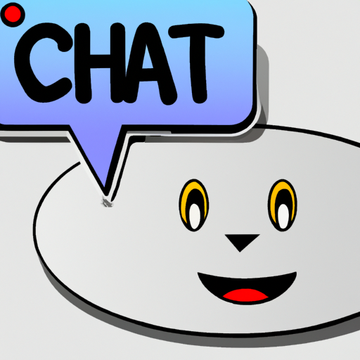 chat  in Cartoon style