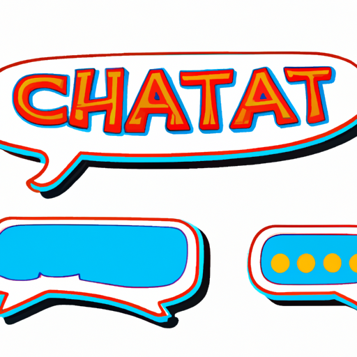 chat  in Cartoon style