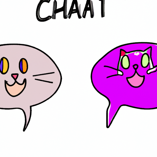 chat  in Cartoon style