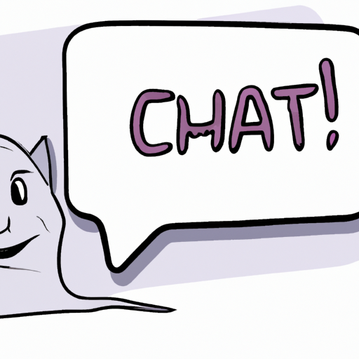 chat  in Cartoon style