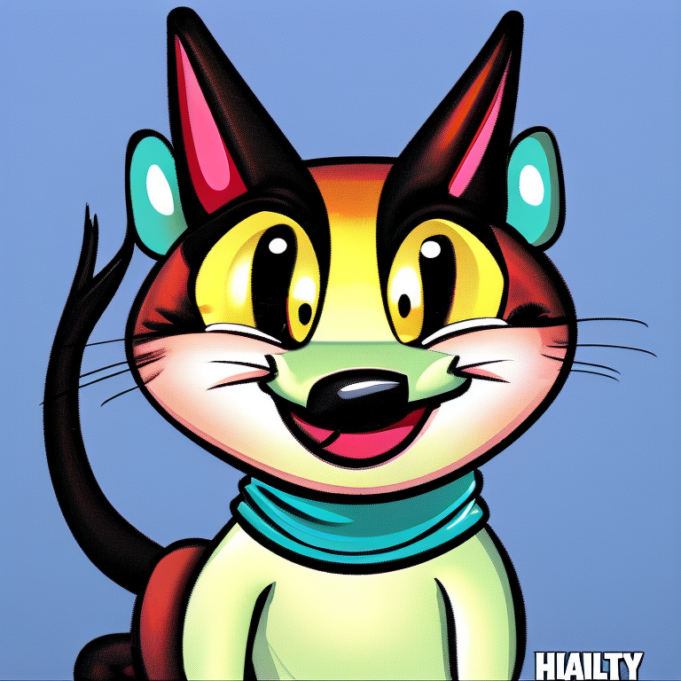 chat in Cartoon style