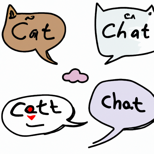 chat  in Cartoon style