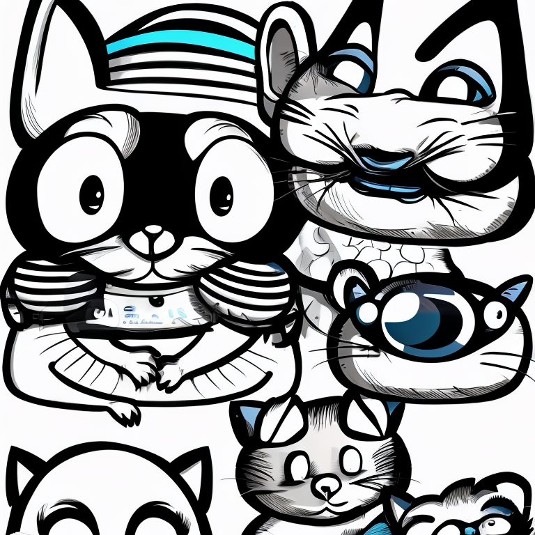 chat in Cartoon style