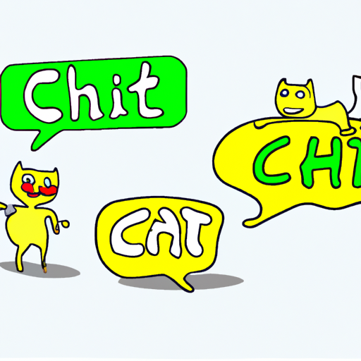 chat  in Cartoon style