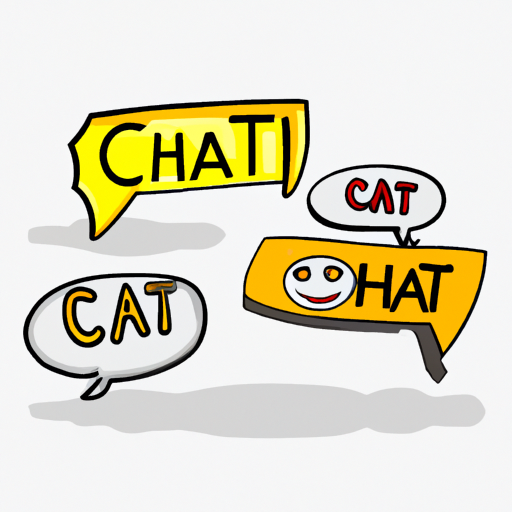 chat  in Cartoon style