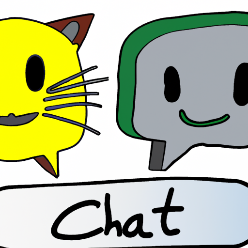 chat  in Cartoon style