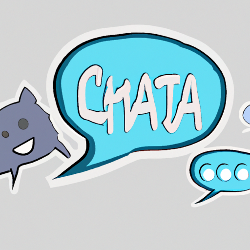 chat  in Cartoon style