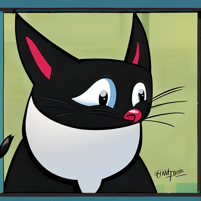 chat in Cartoon style