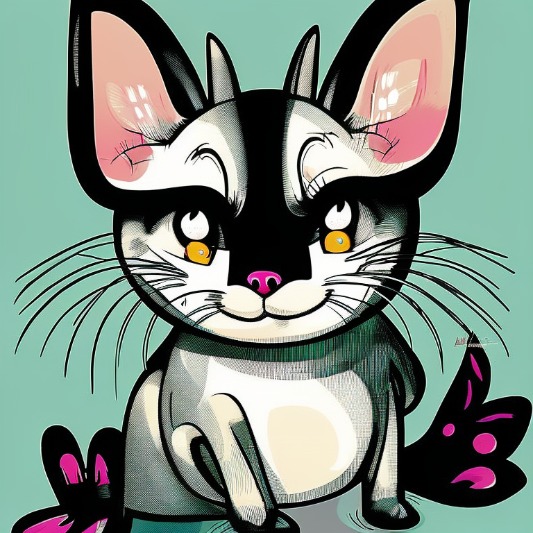 chat in Cartoon style