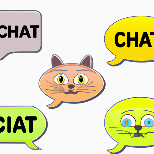 chat  in Cartoon style