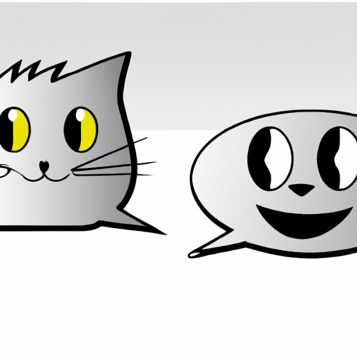 chat  in Cartoon style