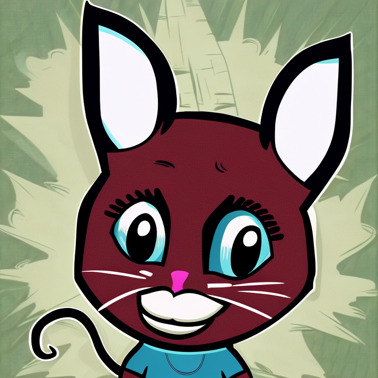 chat in Cartoon style