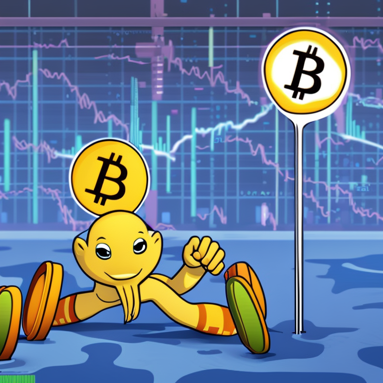 crypto in Cartoon style