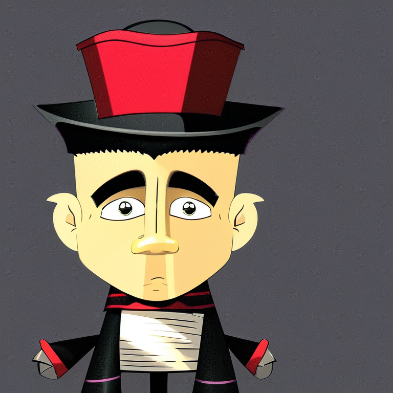 taboo in Cartoon style