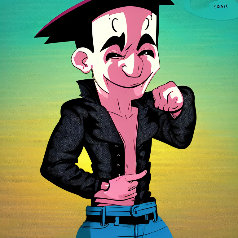 taboo in Cartoon style