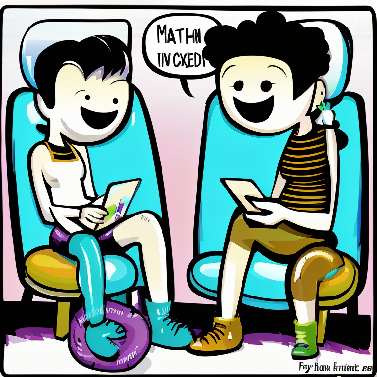 sexting chat in Cartoon style