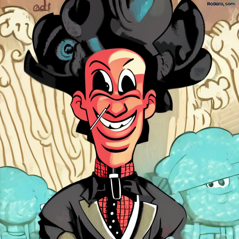 taboo in Cartoon style