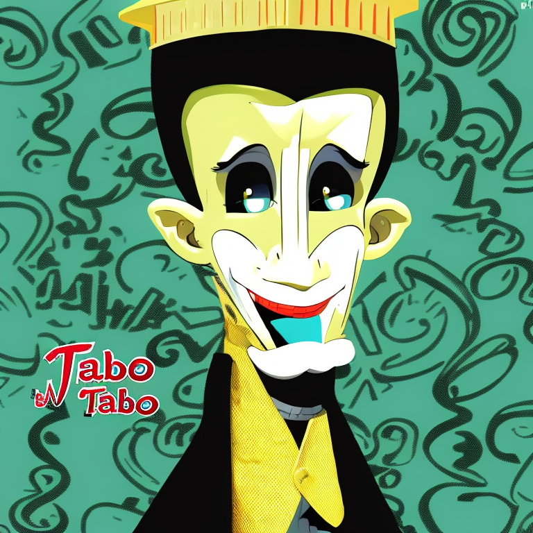 taboo in Cartoon style