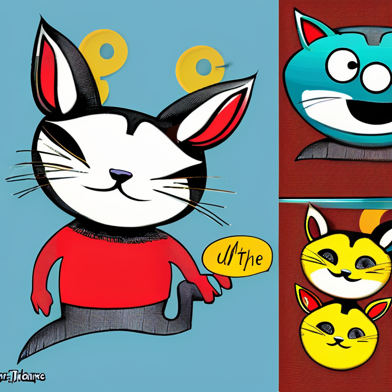 chat in Cartoon style