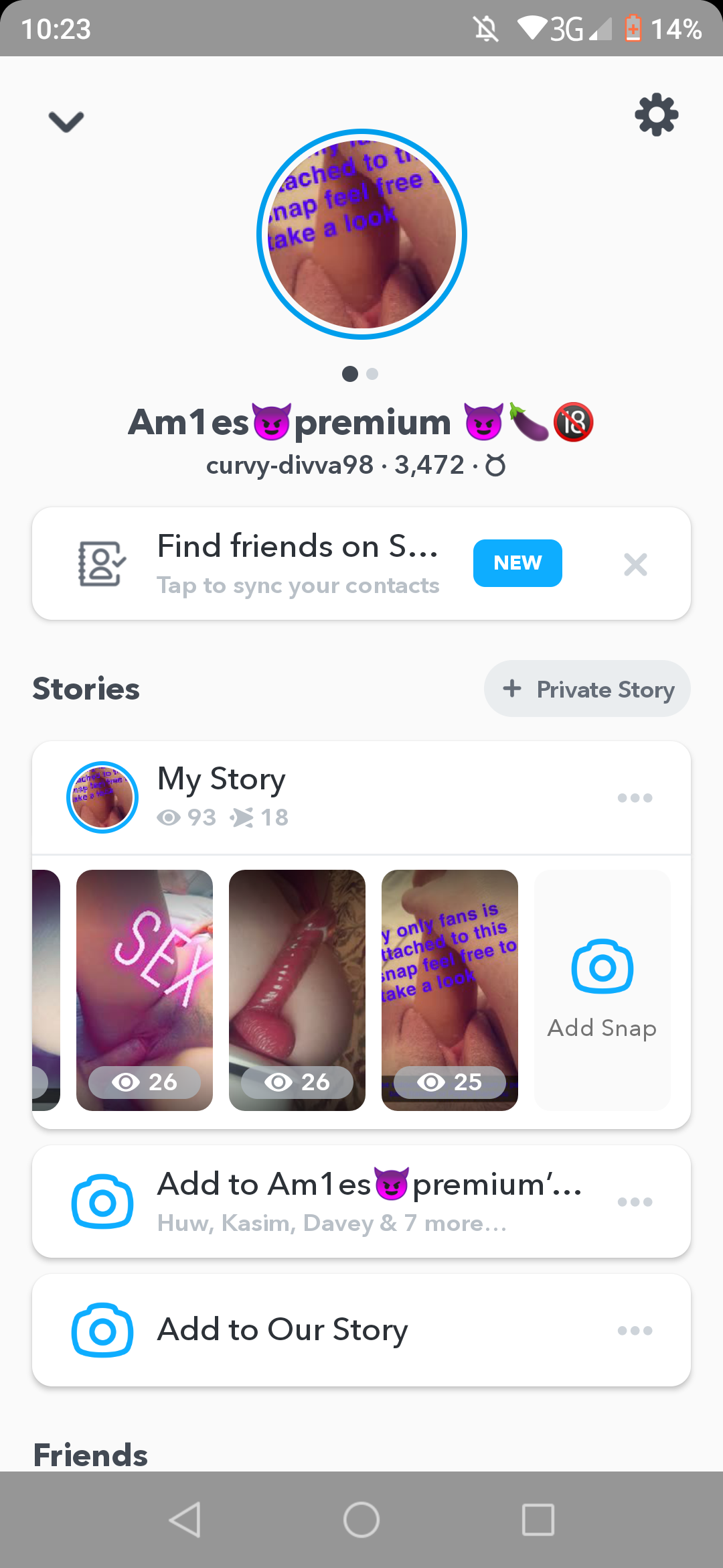 Snapchat free nudes