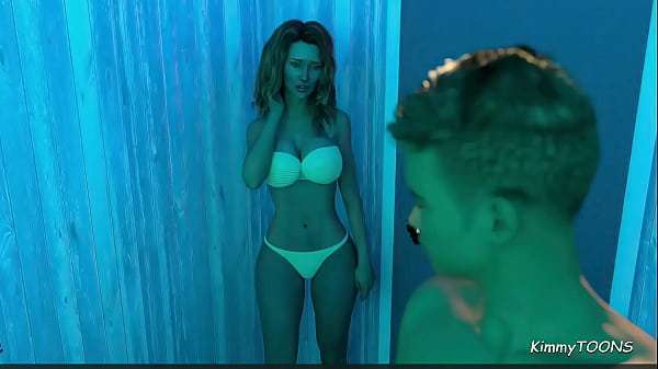 A Wife and stepmom – MILF helps her 18yo neighbour to Masterbate