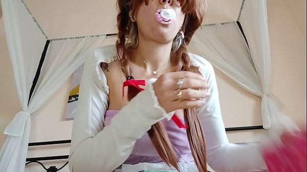 age regression with my really hot diaper and a surprize