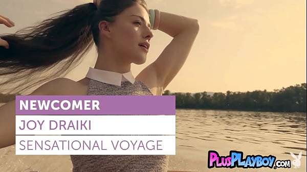 Amazing bubble butt brunette teen model Joy Draiki showing perfect ass