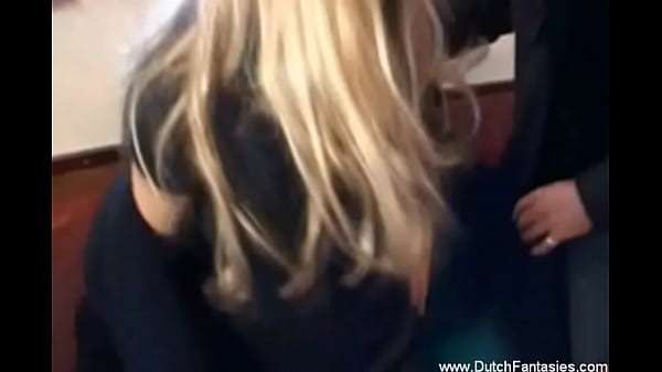 Blonde Dutch Hottie Likes Sex Actually