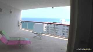 Blonde hottie Cheyanne Sweet invites Lily Rose over for a threesome with her hung BF.