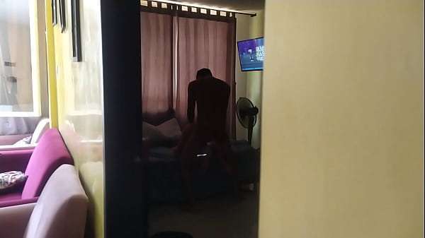 cuckold hubby let me fuck with my young bull while he watches from outside