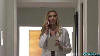 Doctor Anny Aurora Fucks Her Black Patient & His Roomate