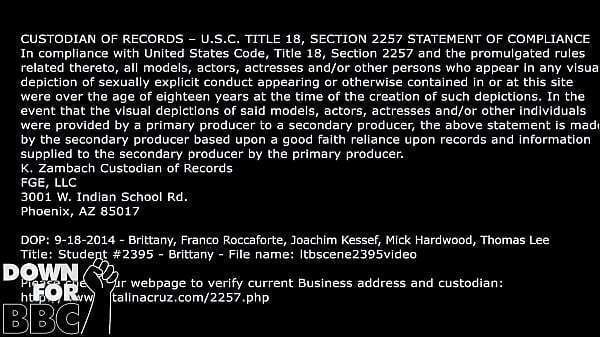 DOWN FOR BBC – Brittany Bardot Anal Submissive Takes Many BBCs