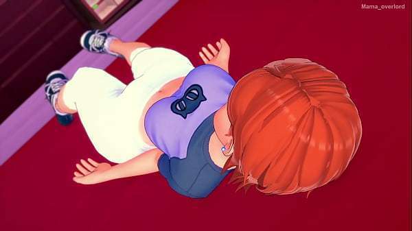 Gwen quiere divertirse con una gran polla, le encanta calentar sus senos (version adulta)